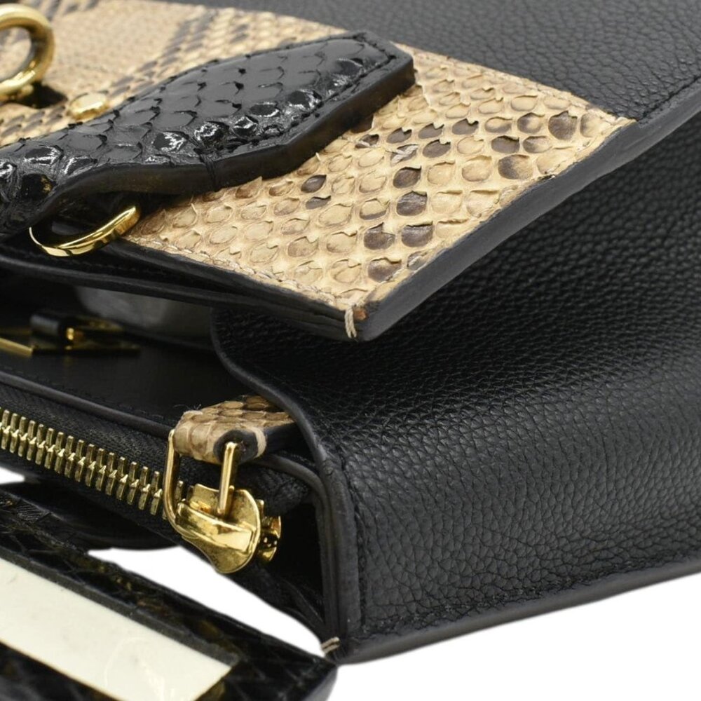 Louis Vuitton City Steamer Python Leather Tote Ba… - image 7